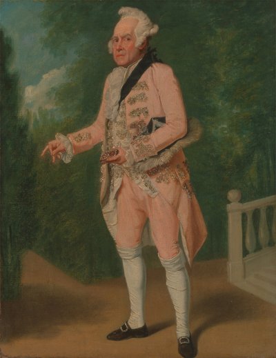 Thomas King in Die heimliche Ehe von George Colman und David Garrick von Samuel de Wilde